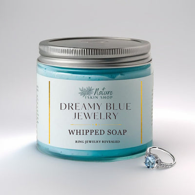Dreamy Blue Jewelry Whipped Soap, RING REVEAL inside! - Great Deals Online