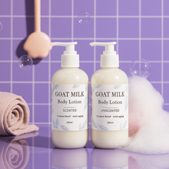 Goat Milk Shea Body Lotion, Eczema Relief and Anti-aging - Great Deals Online