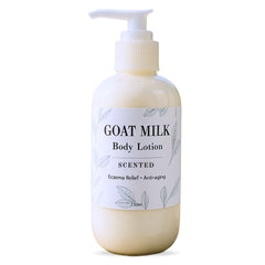 Goat Milk Shea Body Lotion, Eczema Relief and Anti-aging - Great Deals Online