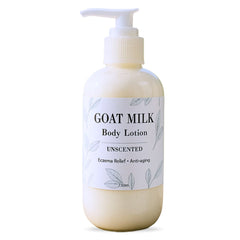 Goat Milk Shea Body Lotion, Eczema Relief and Anti-aging - Great Deals Online