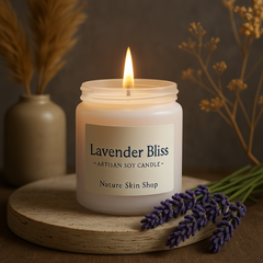 Lavender Bliss Artisan Soy Candle - Great Deals Online