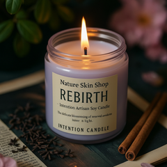 Rebirth Intention Artisan Soy Candle - Great Deals Online