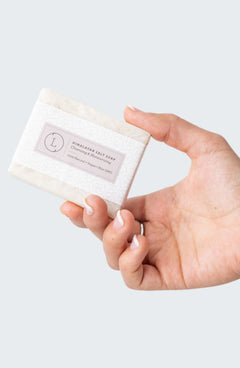 2x Himalayan Salt Soap Bar, Natural Unscented Soap, Vegan Handmade Soap - Great Deals Online